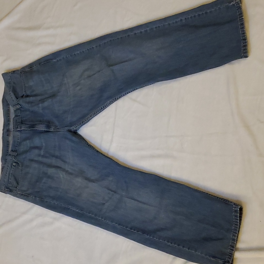 Men Levi 505 Straight Fit Jeans